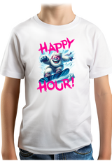 T-Shirt Garçon Yeti snow en surf