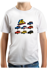 Tee-Shirt Garçon 4L Team super heroes
