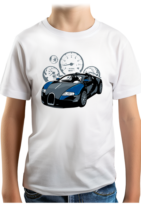 T-Shirt Garçon Voiture Top Speed Bug