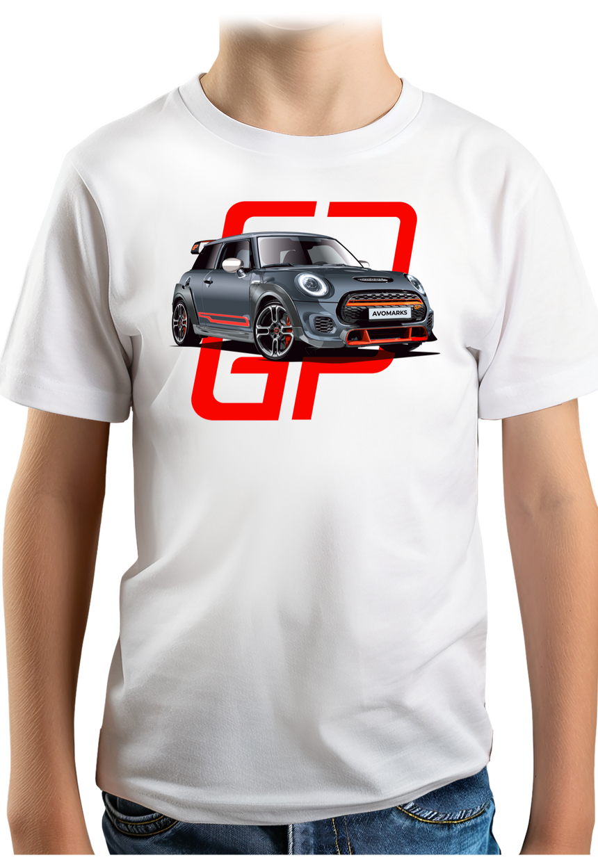 T-Shirt Garçon Voiture de course Mini