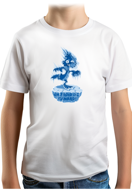 T-Shirt Garçon Froid de Canard