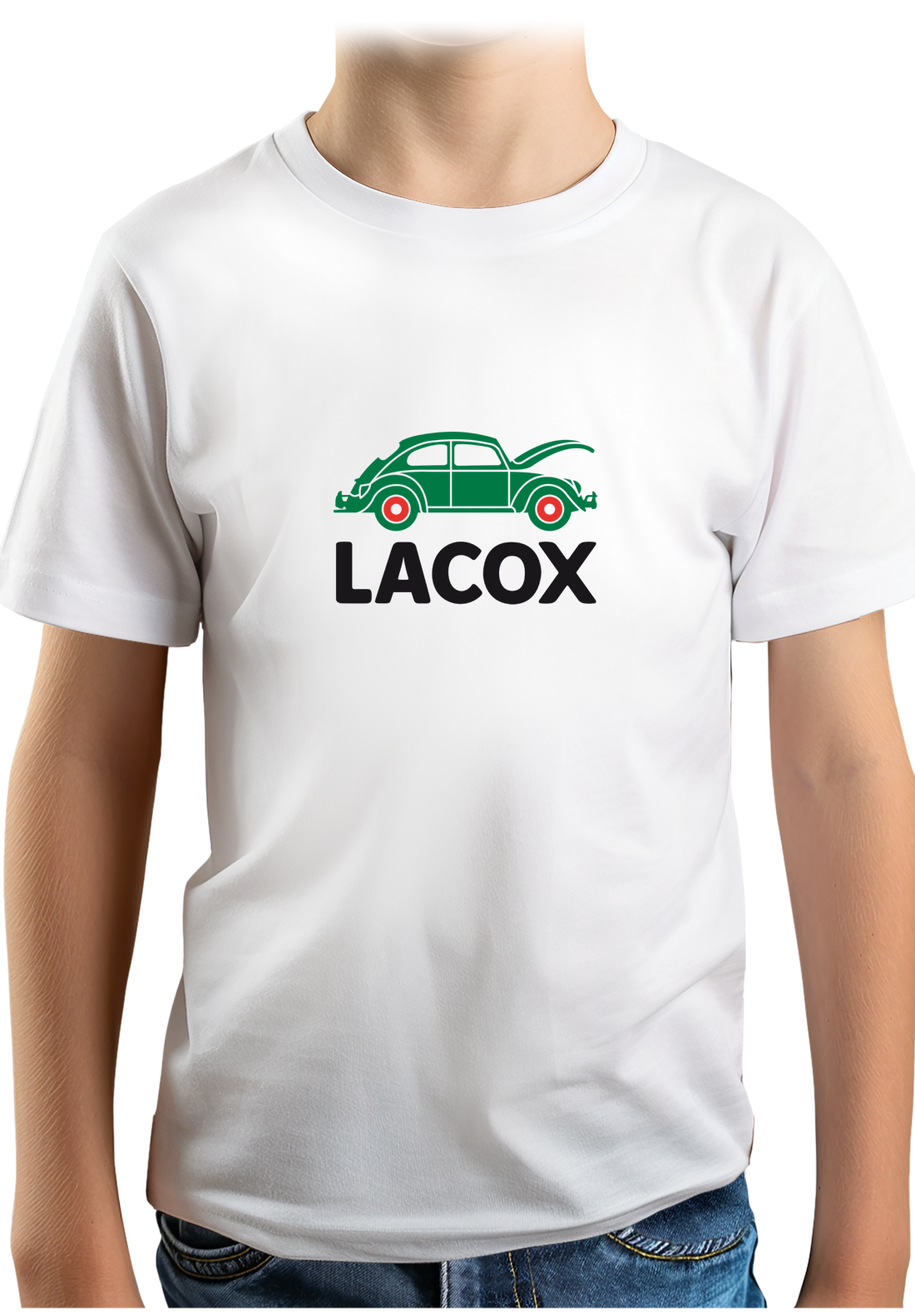 T-Shirt Garçon La Coccinelle façon crocodile