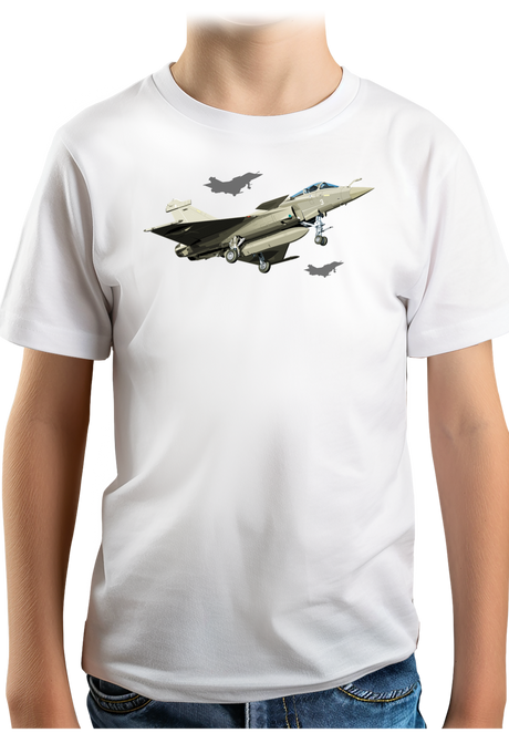 T-Shirt Garçon L'avion de chasse français