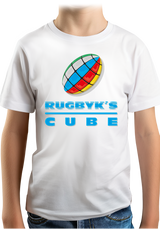 T-Shirt Garçon Rugby cube