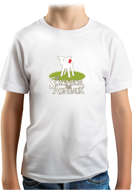 T-Shirt Garçon Soigneur des agneaux