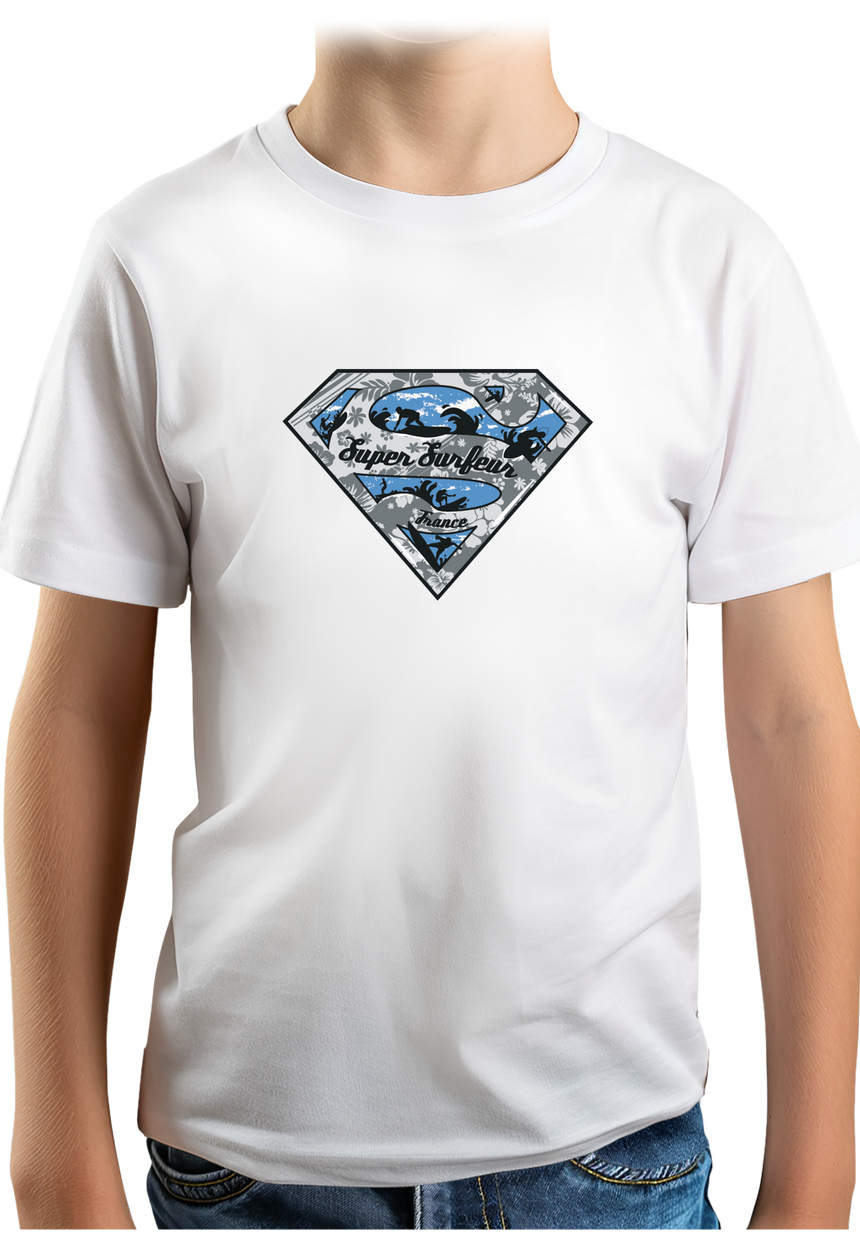 T-Shirt Garçon super surfeur