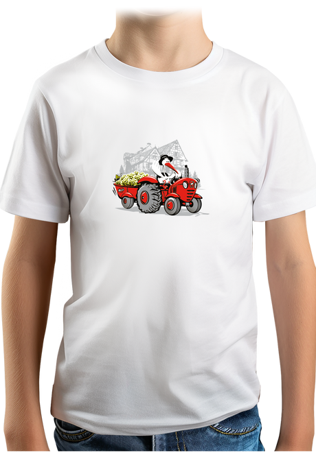 T-Shirt Garçon Les vendanges Alsaciennes