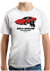 T-Shirt Garçon Zeus et Apollon Voiture Alarme