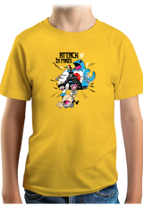 T-Shirt Garçon Attack In Paris Carapuce