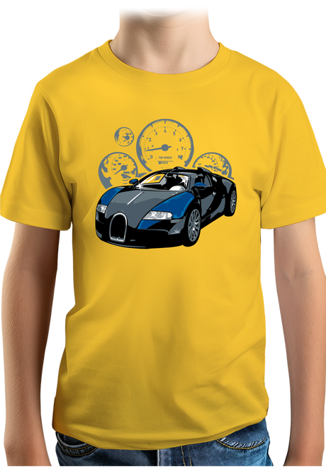 T-Shirt Garçon Voiture Top Speed Bug