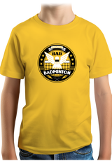 T-Shirt Garçon Bad badminton university