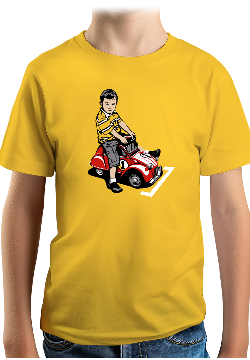 T-Shirt Garçon Ma première voiture 2CV