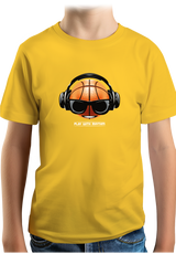 Tee-Shirt Garçon Play basket with rhythm