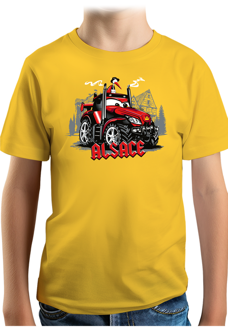 T-Shirt Garçon Le Super tracteur Alsacien