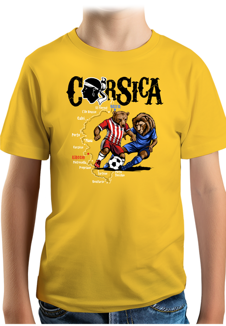 T-Shirt Garçon L'ultra Corsica Foot