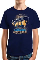 Tee-Shirt Garçon St Trop Chevalier Parodie