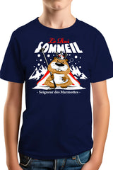 Tee-Shirt Garçon Le seigneur des marmottes