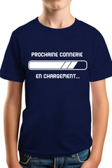 T-Shirt Garçon Prochaine connerie en chargement