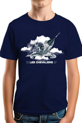 T-Shirt Garçon Avion de chasse les chevaliers du ciel