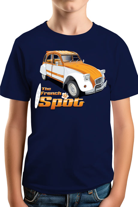Tee-Shirt Garçon The french spot 02 cv