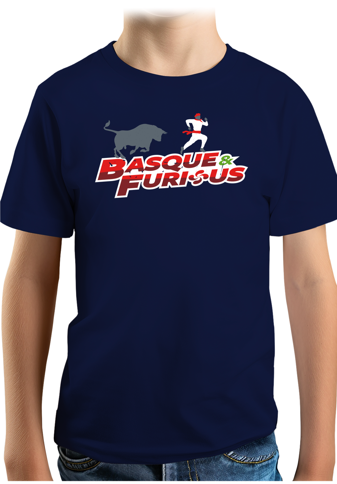 T-Shirt Garçon Basque & Furious