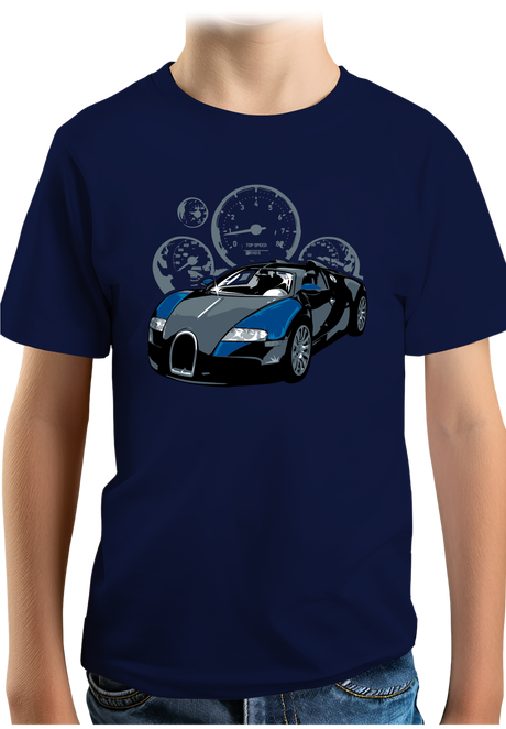 T-Shirt Garçon Voiture Top Speed Bug