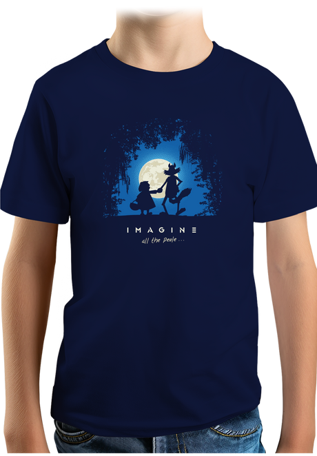 T-Shirt Garçon Conte loup et chaperon rouge
