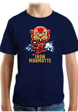 T-Shirt Garçon Iron Marmotte