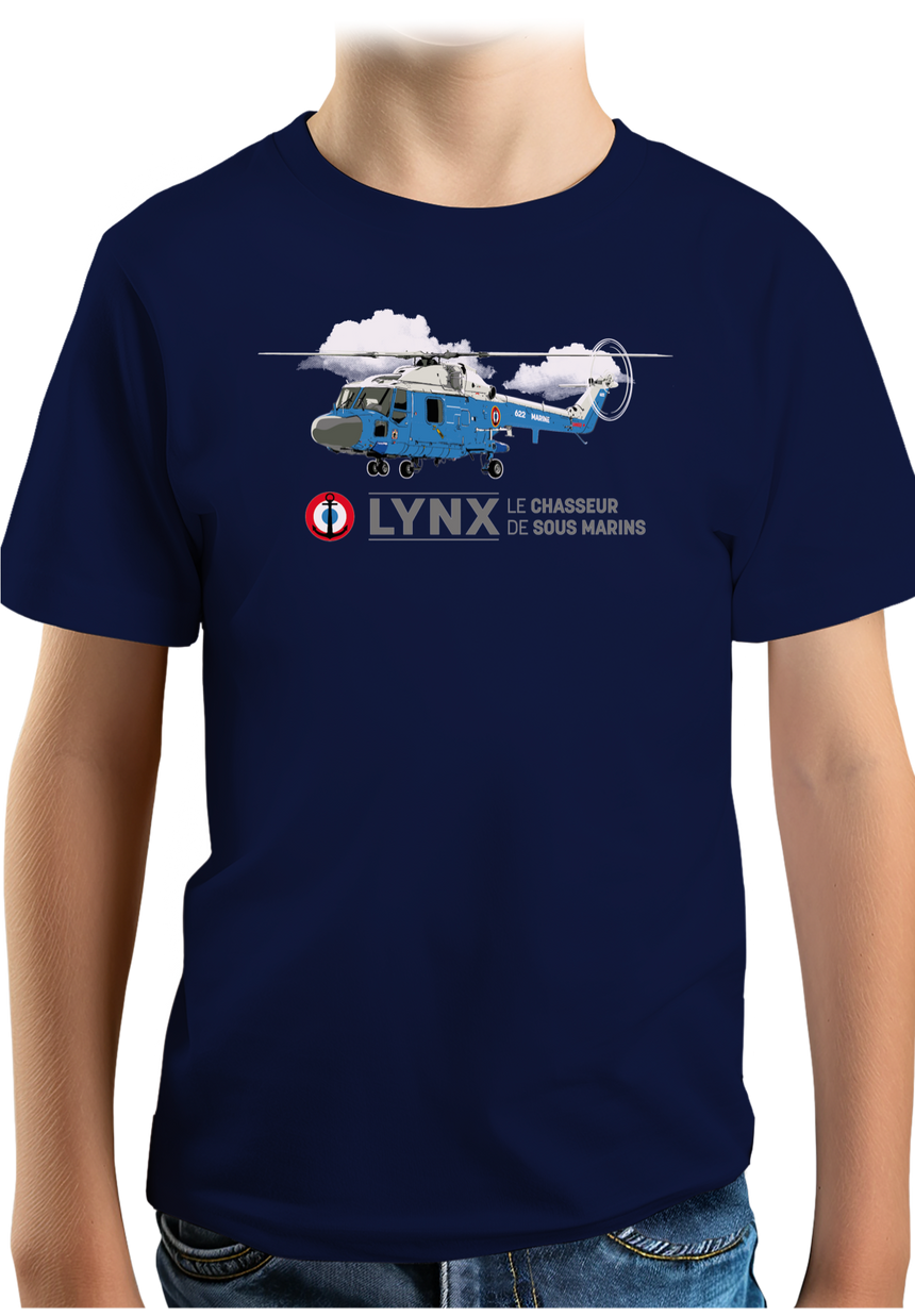 T-Shirt Garçon Le Lynx des airs