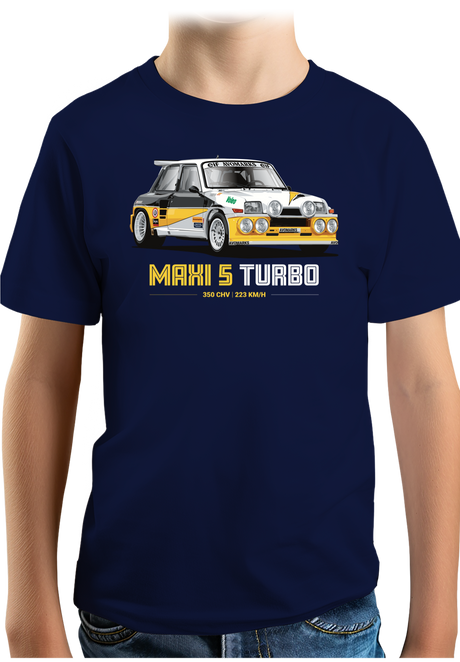 T-Shirt Garçon Maxi 5 Turbo