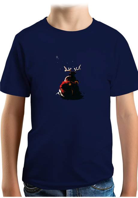 T-Shirt Garçon Renne De Noël