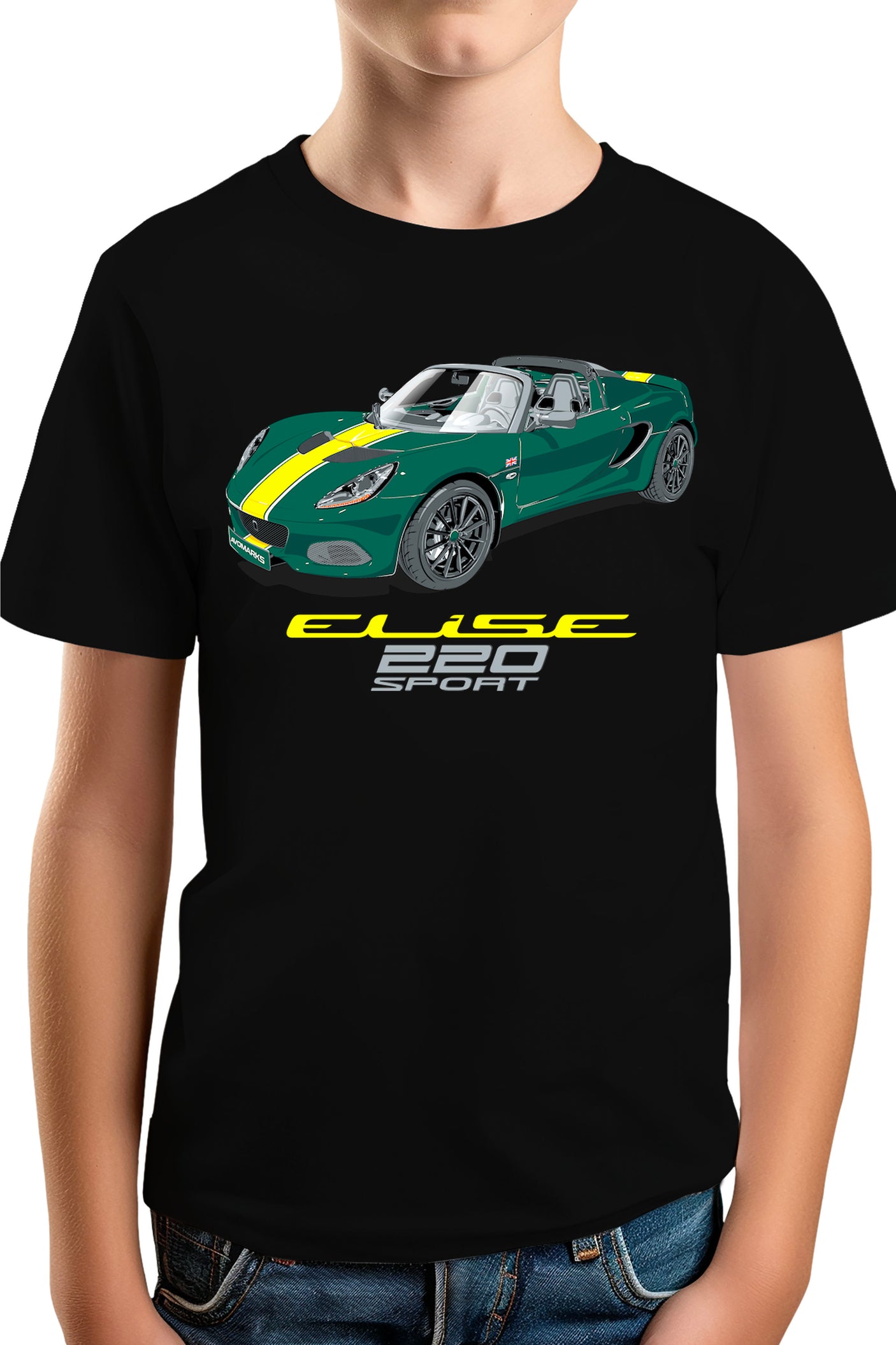 T-Shirt Garçon Elise 220 Sport british green racing