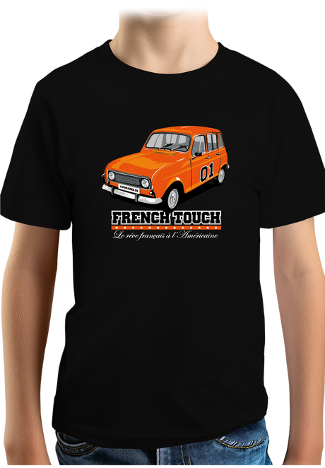T-Shirt Garçon 4L, le rêve French Touch