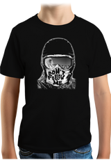 T-Shirt Garçon Don't follow me ski