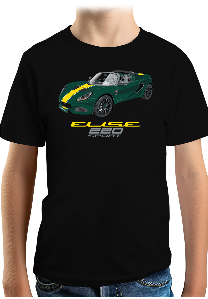 T-Shirt Garçon Voiture Elise 220 Sport british