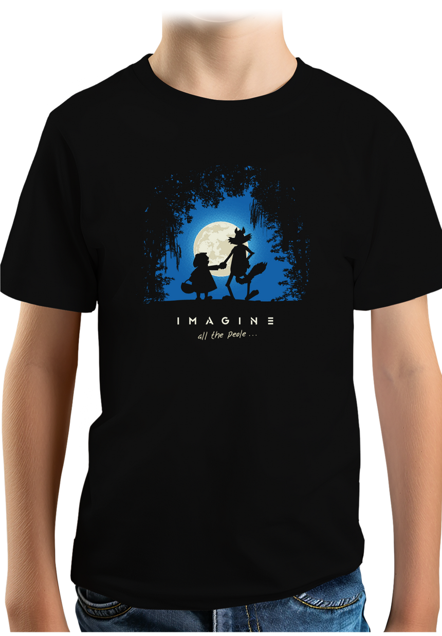 T-Shirt Garçon Conte loup et chaperon rouge