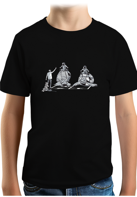 T-Shirt Garçon La Course d'escargots