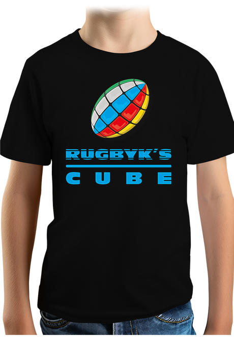 T-Shirt Garçon Rugby cube