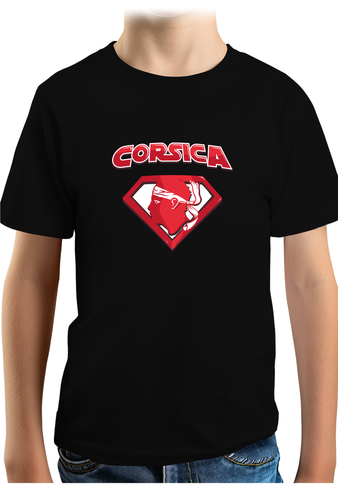 Tee-Shirt Garçon Super Corsica