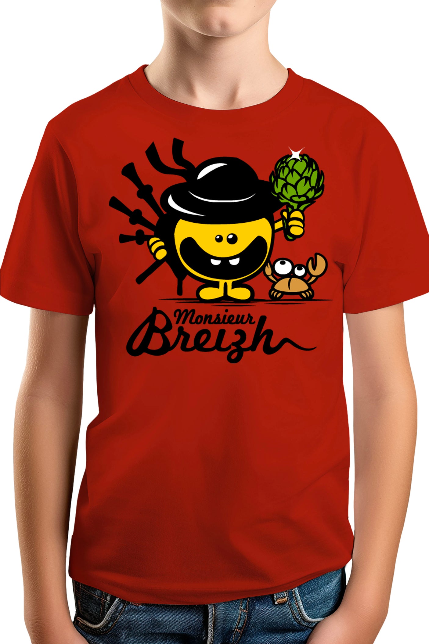 Tee-Shirt Garçon Mister Breizh