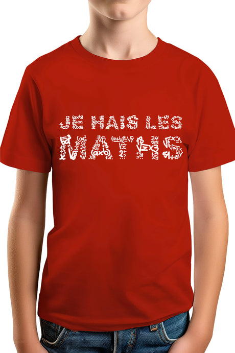 T-Shirt Garçon Je Hais Les Maths