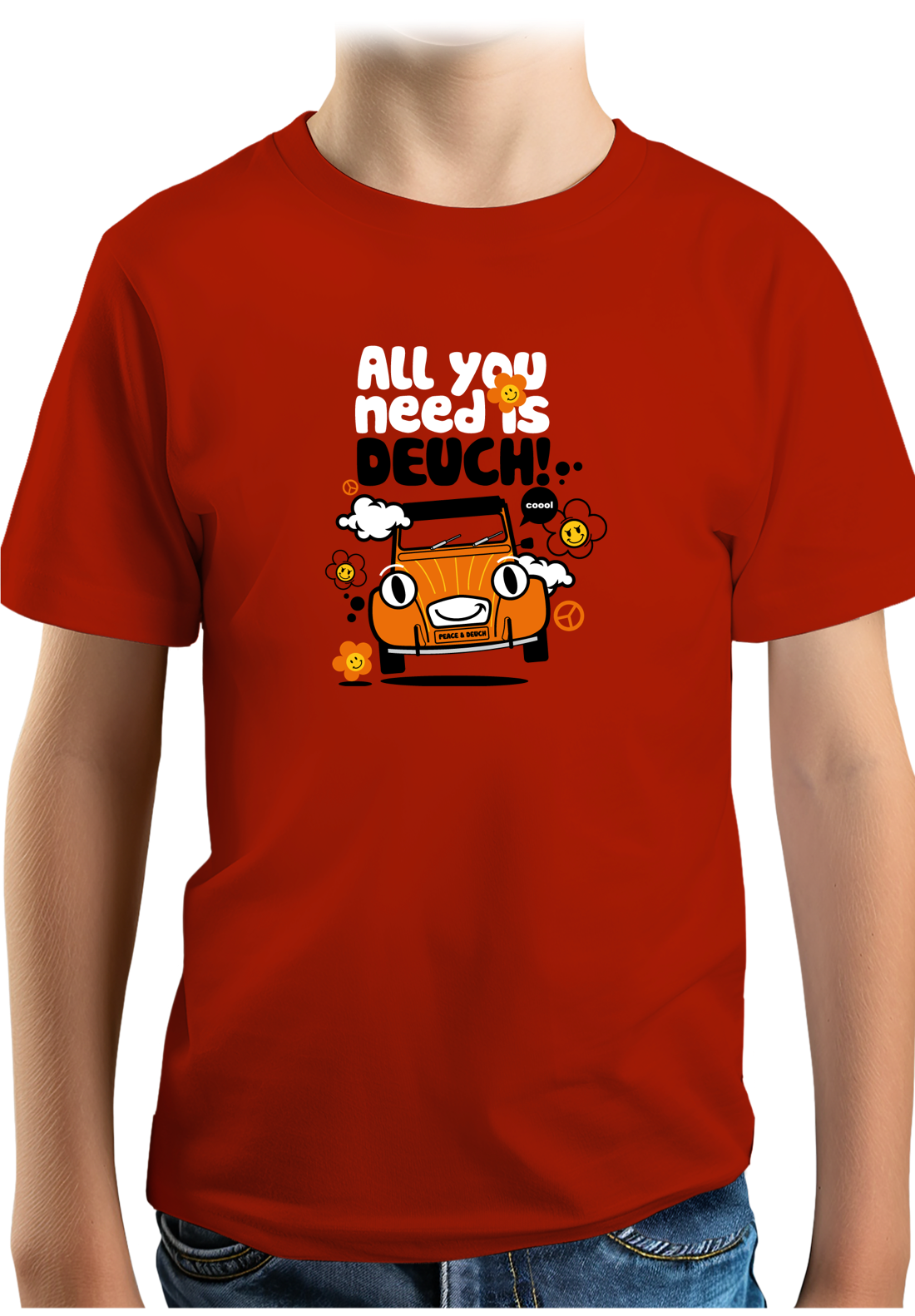 T-Shirt Garçon All You Need Is Deuch