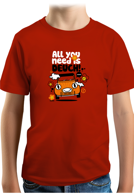 T-Shirt Garçon All You Need Is Deuch
