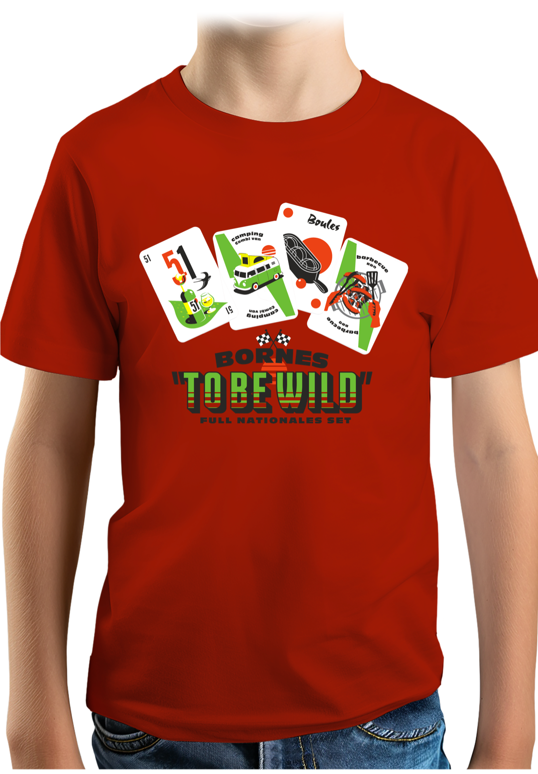 T-Shirt Garçon Bornes to be wild