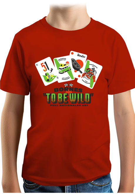 T-Shirt Garçon Bornes to be wild