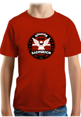 T-Shirt Garçon Bad badminton university