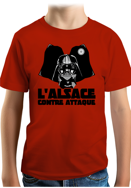 T-Shirt Garçon L'Alsace contre attaque