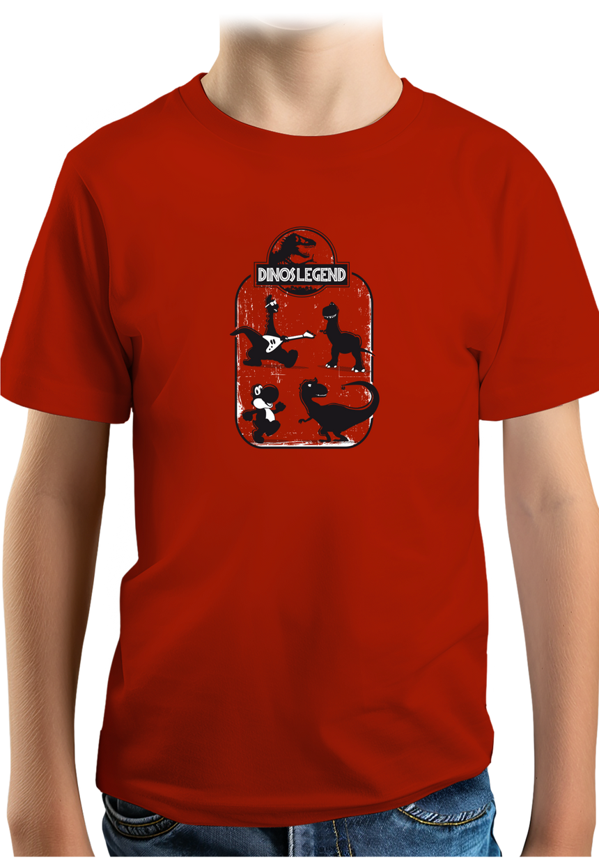 T-Shirt Garçon La légende des dinosaures
