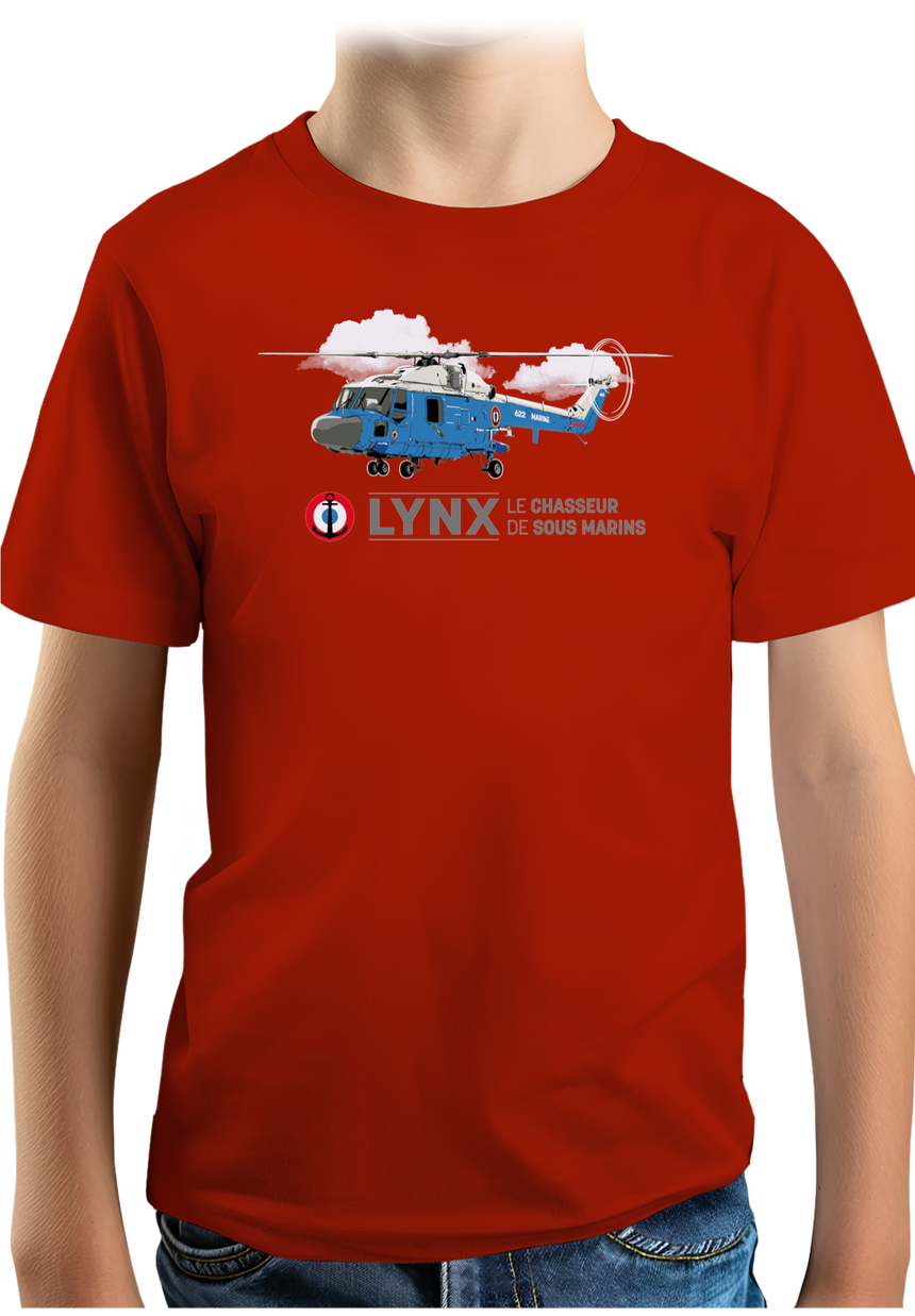 T-Shirt Garçon Le Lynx des airs