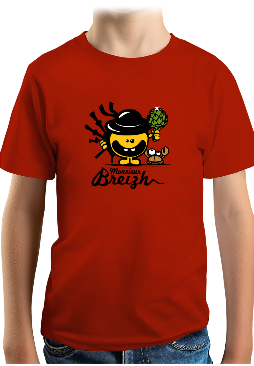 T-Shirt Garçon Mister Breizh
